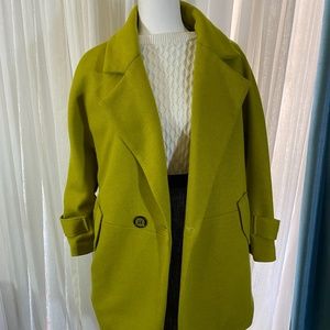 Green/Mustard Coat